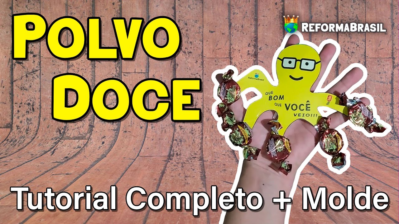 Polvo Doce - TUTORIAL COMPLETO + MOLDE